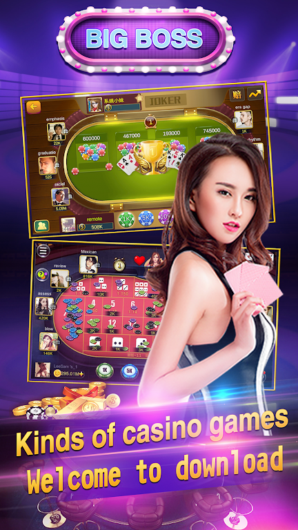 Big Boss Online-free poker app(baccarat,blackjack)屏幕截圖3