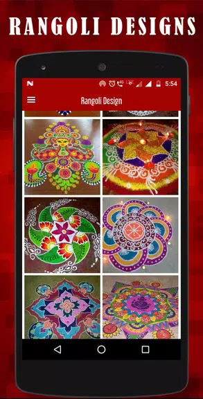 Latest Rangoli designs ảnh chụp màn hình 2