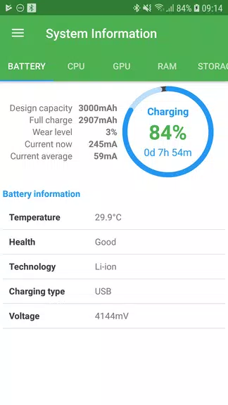 Battery Wear Level: Measuring Capture d’écran1