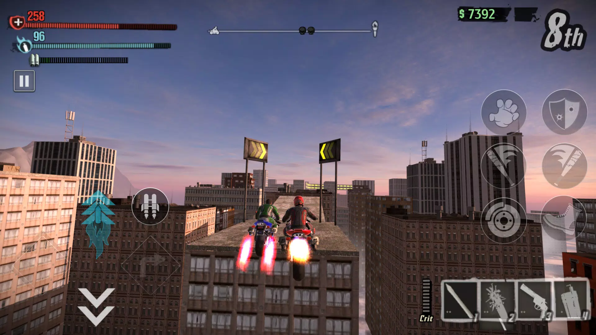 Road Redemption Mobile captura de pantalla 4