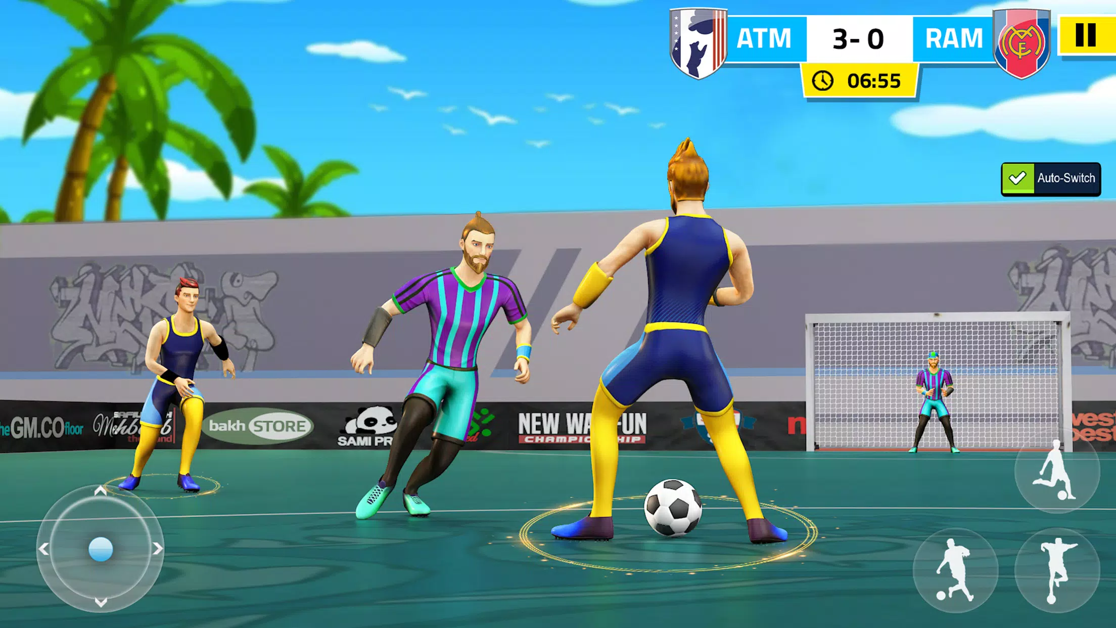 ภาพหน้าจอ Futsal Football 3