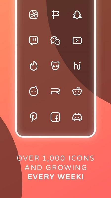 Reev Pro - White Outline Icons स्क्रीनशॉट 3