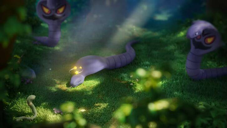 Pokémon's Shiny Ekans Encounter