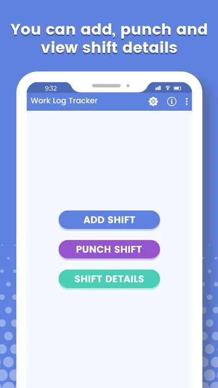 ภาพหน้าจอ Work Log - Work Hours Tracking 2