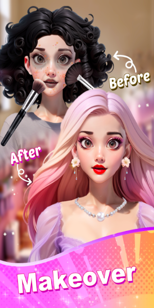 Sara's Secret: Merge&Makeover Screenshot 1