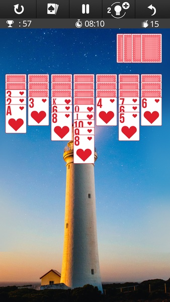 Solitaire zen earth edition экрана 2