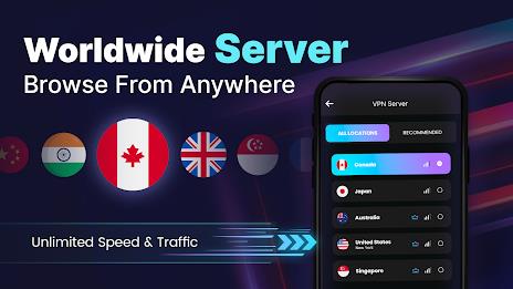 ภาพหน้าจอ Hotspot VPN Fast Proxy Server 1