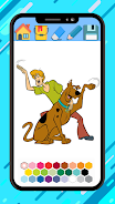 ภาพหน้าจอ Scooby coloring doo cartoon ga 4