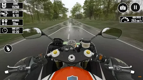 Screenshot Bike Racing Motor Bike Tour 3D 3