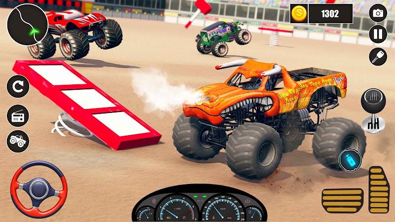 Monster Truck Demolition Crash ảnh chụp màn hình 3