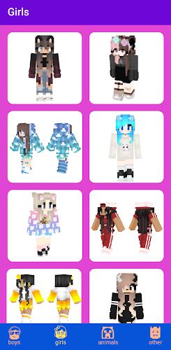 Skins for Minecraft ဖန်သားပြင်ဓာတ်ပုံ 2