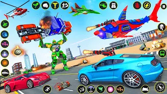 US Shark Robot Transform Games স্ক্রিনশট 2