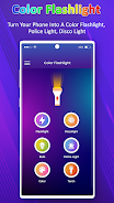 ภาพหน้าจอ Color Flashlight : Color Torch 1