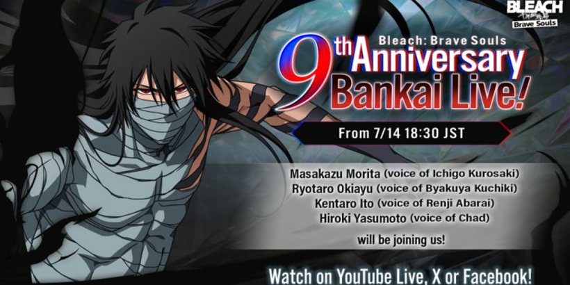 Evento de transmissão ao vivo da celebração do aniversário de Bleach