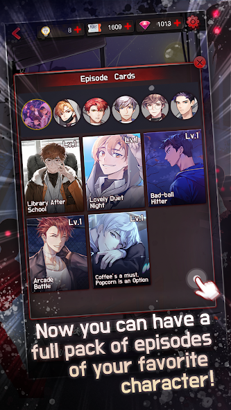 Screenshot Dangerous Fellows:Otome Dating Mod 2