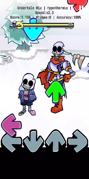 FNF Undertale Mix Door Lore Screenshot 2