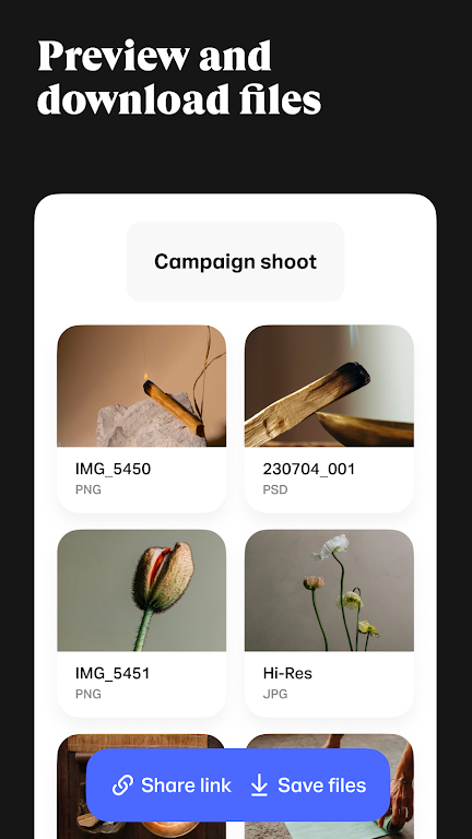 WeTransfer : File Transfer 스크린 샷 4