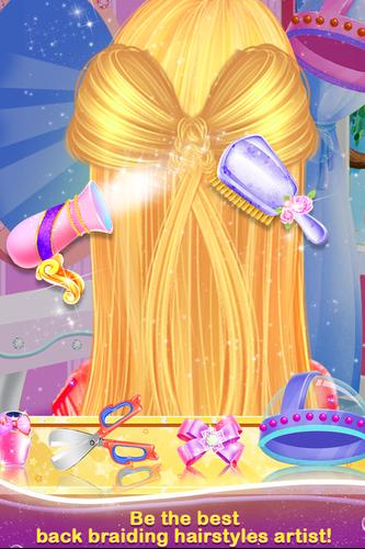 Fashion Braid Hair Girls Games captura de pantalla 3