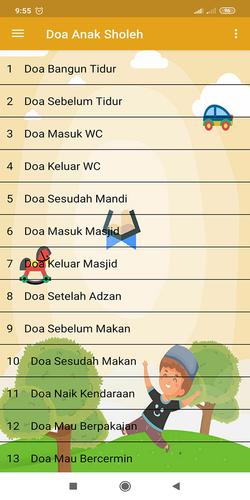 Doa Anak Muslim Sehari-hari 스크린 샷 4