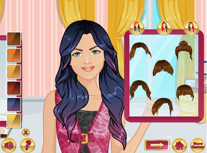 Model Star Girl Dress Up Games captura de pantalla 2