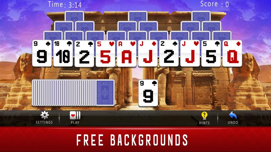TriPeaks Solitaire Classic screenshot 2