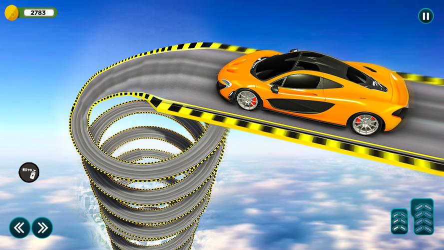 Stunt Car Race Simulator Games屏幕截圖1
