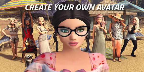 Avakin Life - 3D virtual world MOD screenshot 1