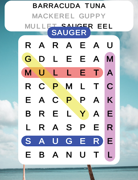 Word Search - Puzzle Game Mod zrzut ekranu 3