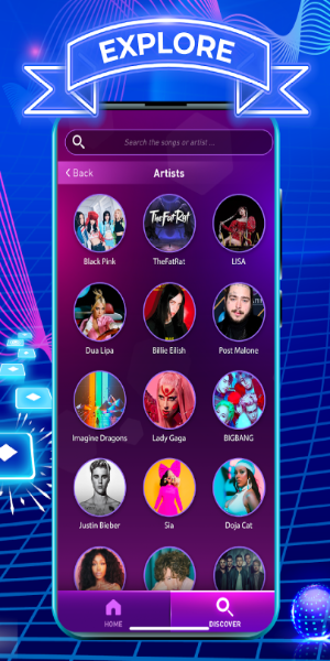 Tiles Hop EDM Rush Music Game Screenshot 2