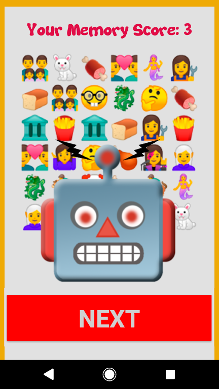 ภาพหน้าจอ Emoji Memory Match Game 3