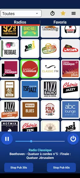 Radios Françaises Screenshot 2
