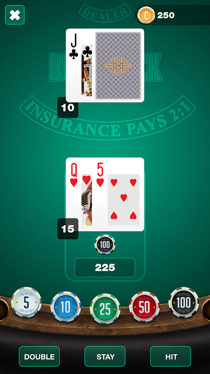 BlackJack TwentyOne ảnh chụp màn hình 4