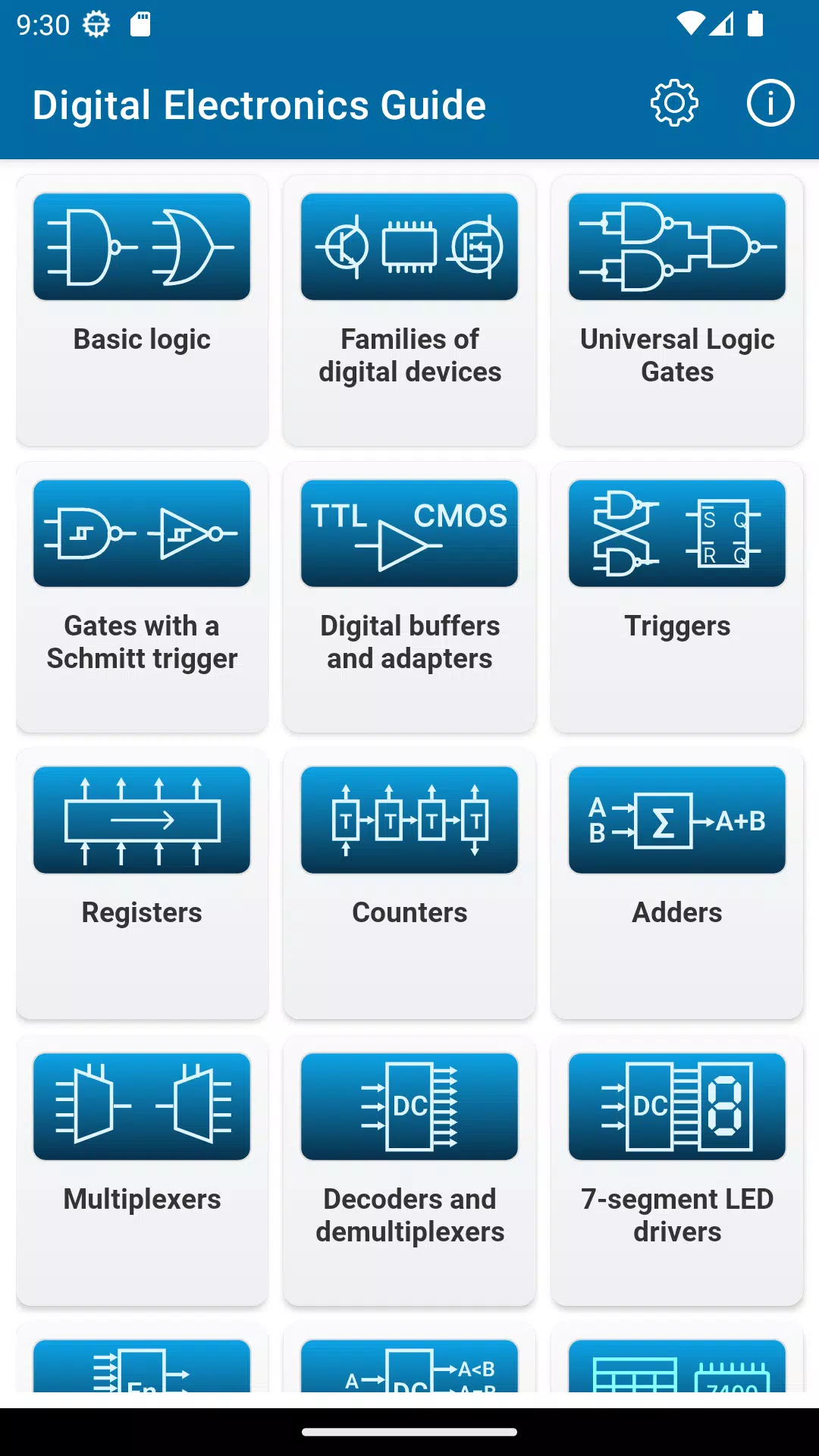 Digital Electronics Guide screenshot 1