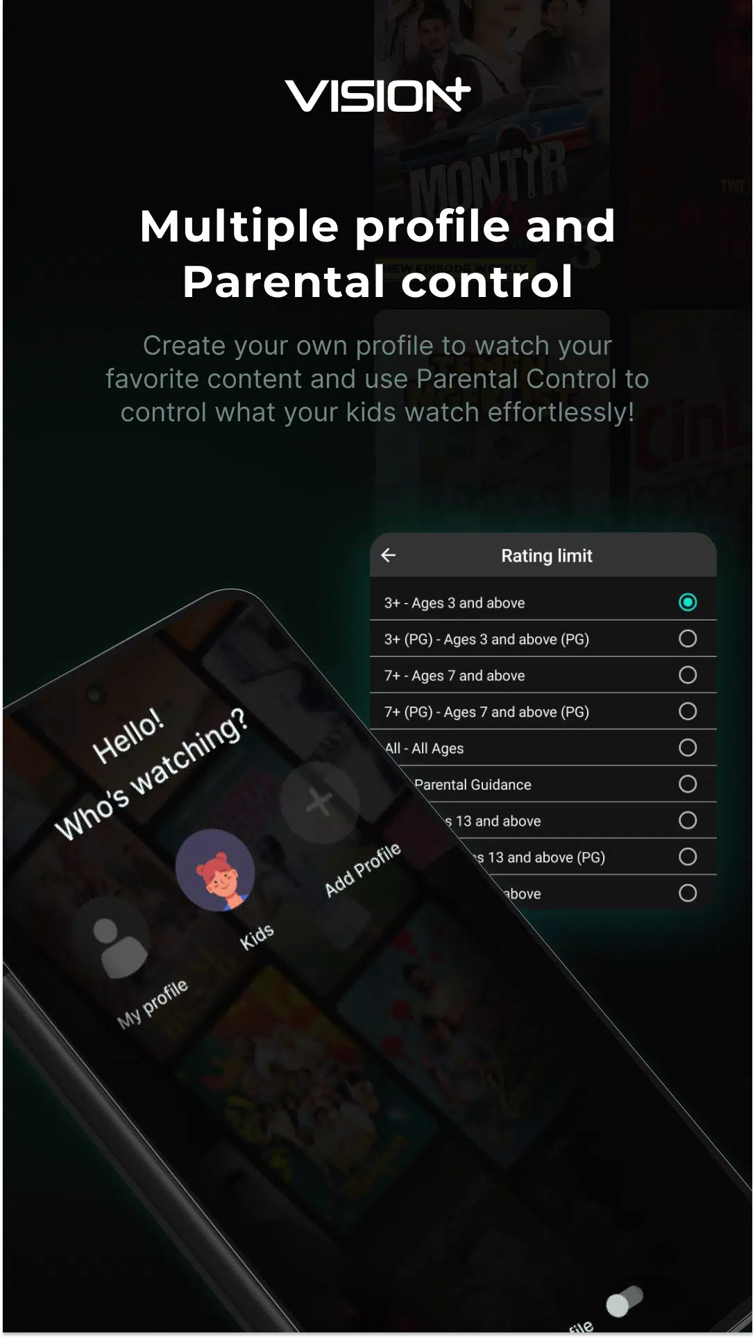 Vision+: Live, Sports & Series Screenshot 4