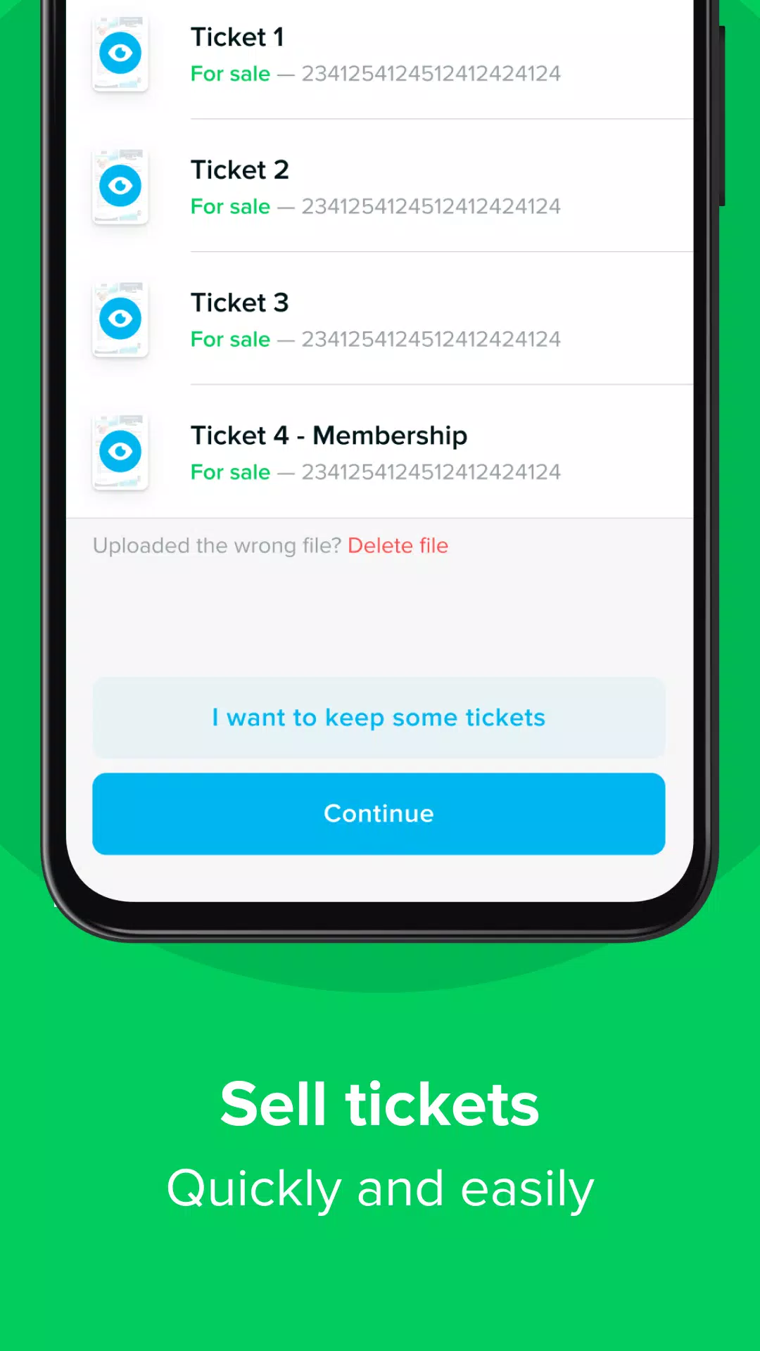 TicketSwap - Buy, Sell Tickets Screenshot 4