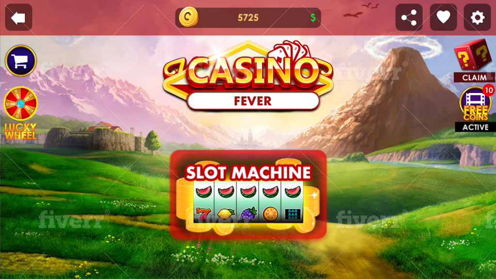 Casino slot fever captura de pantalla 1