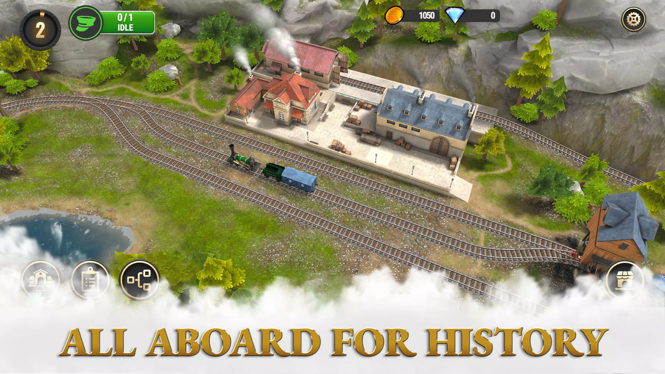 ภาพหน้าจอ Train King Tycoon 4