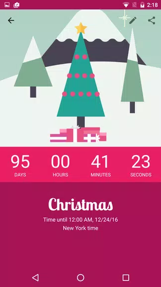 Countdown by timeanddate.com zrzut ekranu 4