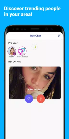 Bae Chat -Find your bae nearby屏幕截圖2