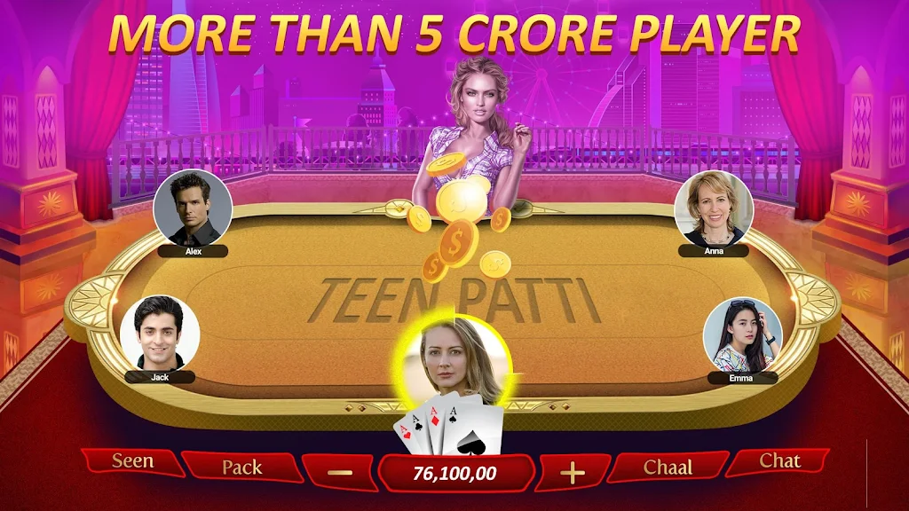 Teen Patti Gold + flash rummy poker callbreak ကိုဖန်သားပြင်2