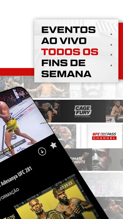 UFC Fight Pass - MMA ao vivo Capture d’écran2