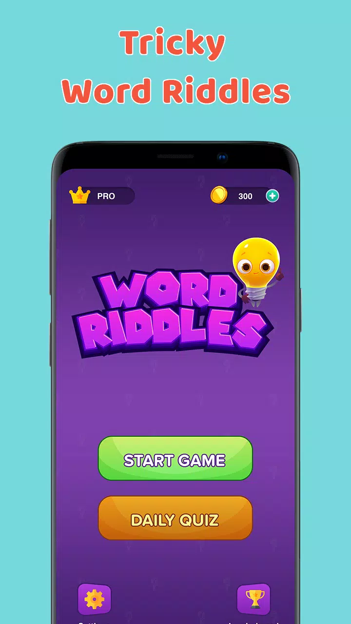 ภาพหน้าจอ Riddle Trivia- Word Games 1