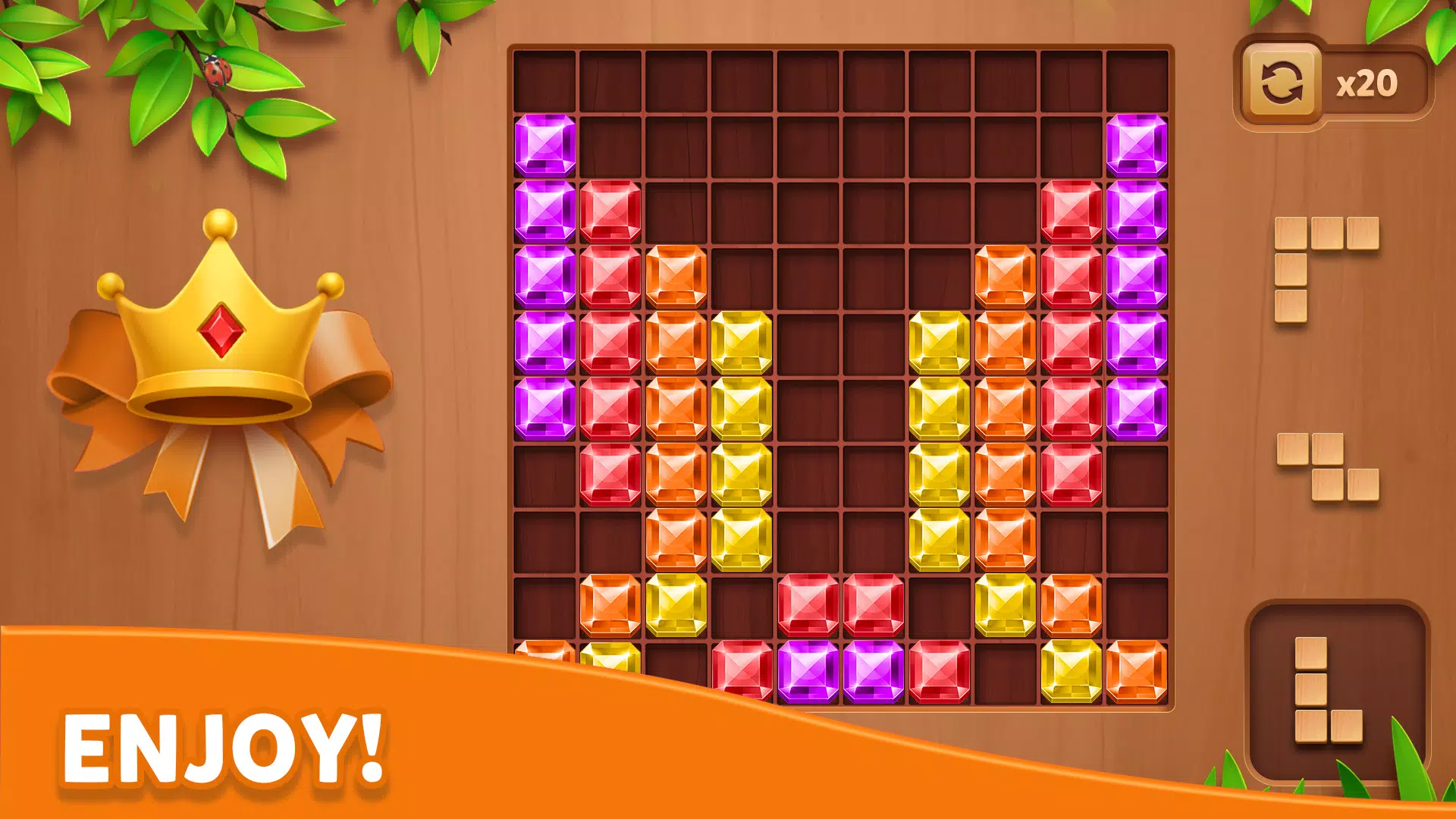 Cube Block - Woody Puzzle Game应用截图第4张