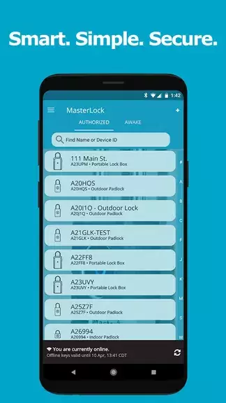 Master Lock Vault Enterprise Screenshot 2