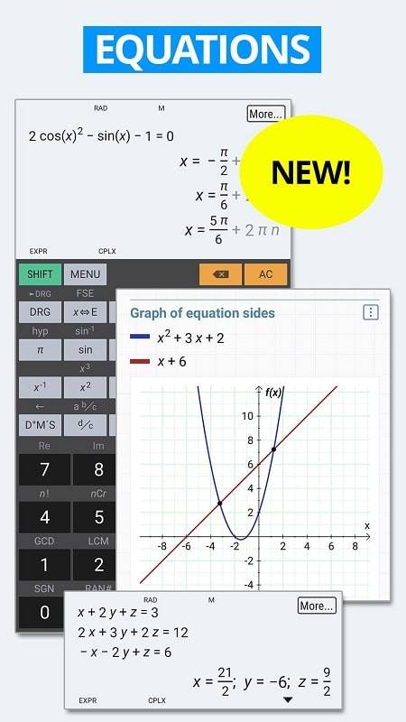 HiPER Scientific Calculator Screenshot 1