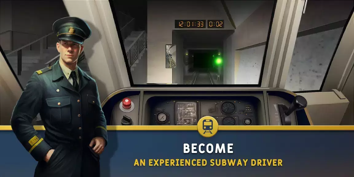 Train Simulator: subway, metro Captura de pantalla 3