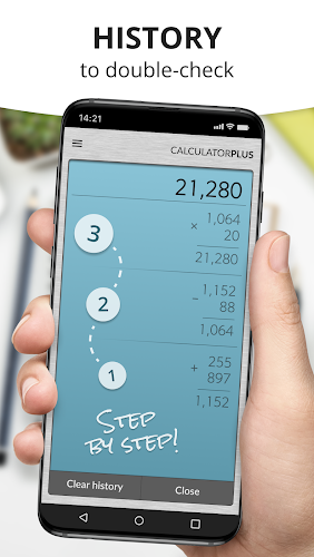 ภาพหน้าจอ Calculator Plus 4