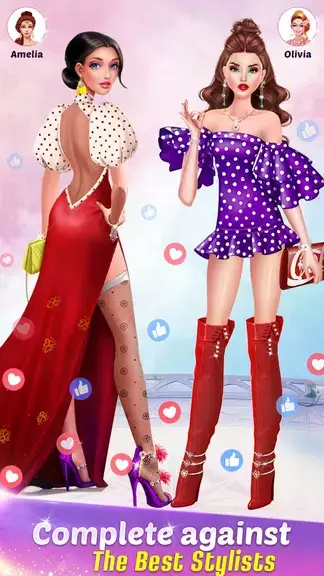 Fashion Game: Makeup, Dress Up ảnh chụp màn hình 2