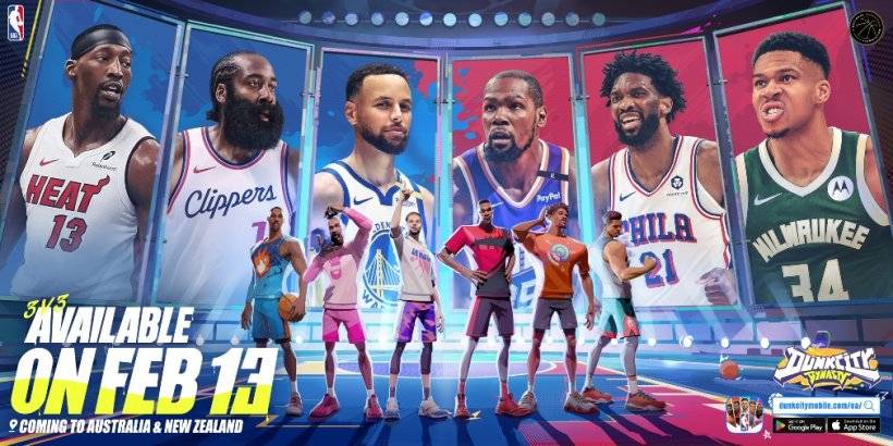 Dunk City မင်းဆက်, လမ်းဘတ်စကတ်ဘောစက်အစ်တွင်ယခုအခါ soft includes များအတွက်ယခုထွက်ထွက်နေသည်