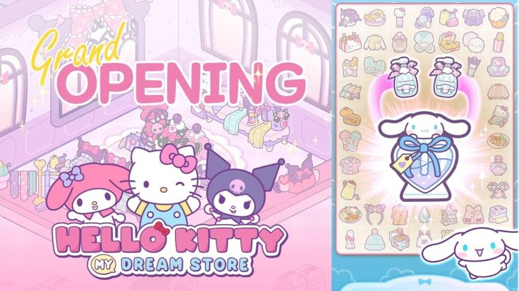 Hello Kitty My Dream Store: lancio di giochi di personaggi di Sanrio